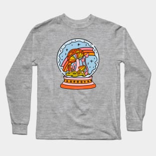 Mushroom Snow Glove Long Sleeve T-Shirt